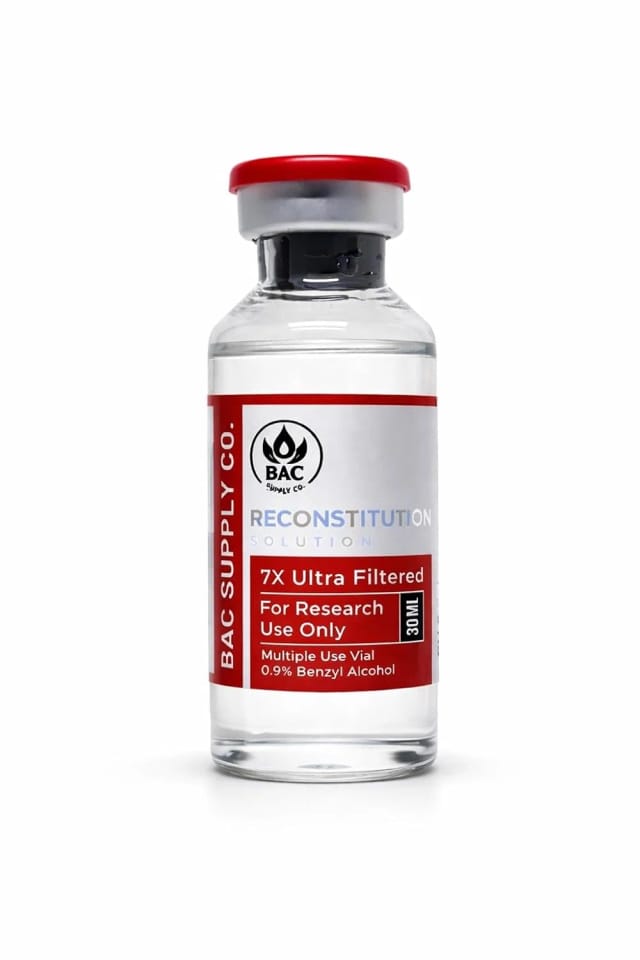 Bacteriostatic Water research peptide vial